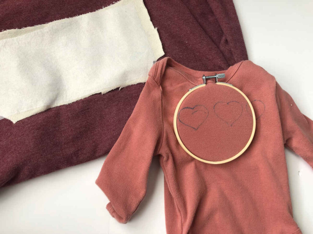 Valentine's shirts materials